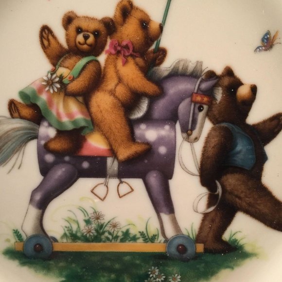Teddy Bears on Parade Lenox China PLATE Heirloom - Picture 4 of 6